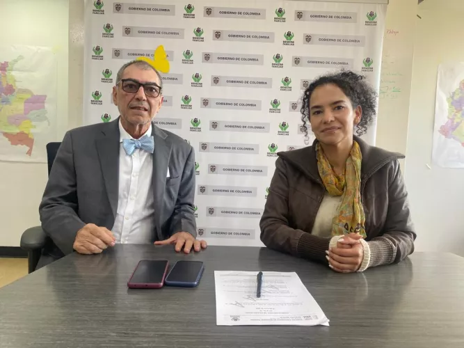 Foto de Alcalde William Dau se reunió con la Directora ICBF para seguir velando por la transparencia en los próximos comicios